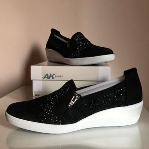Anne Klein Akbois Slip-On Wedge Sneakers